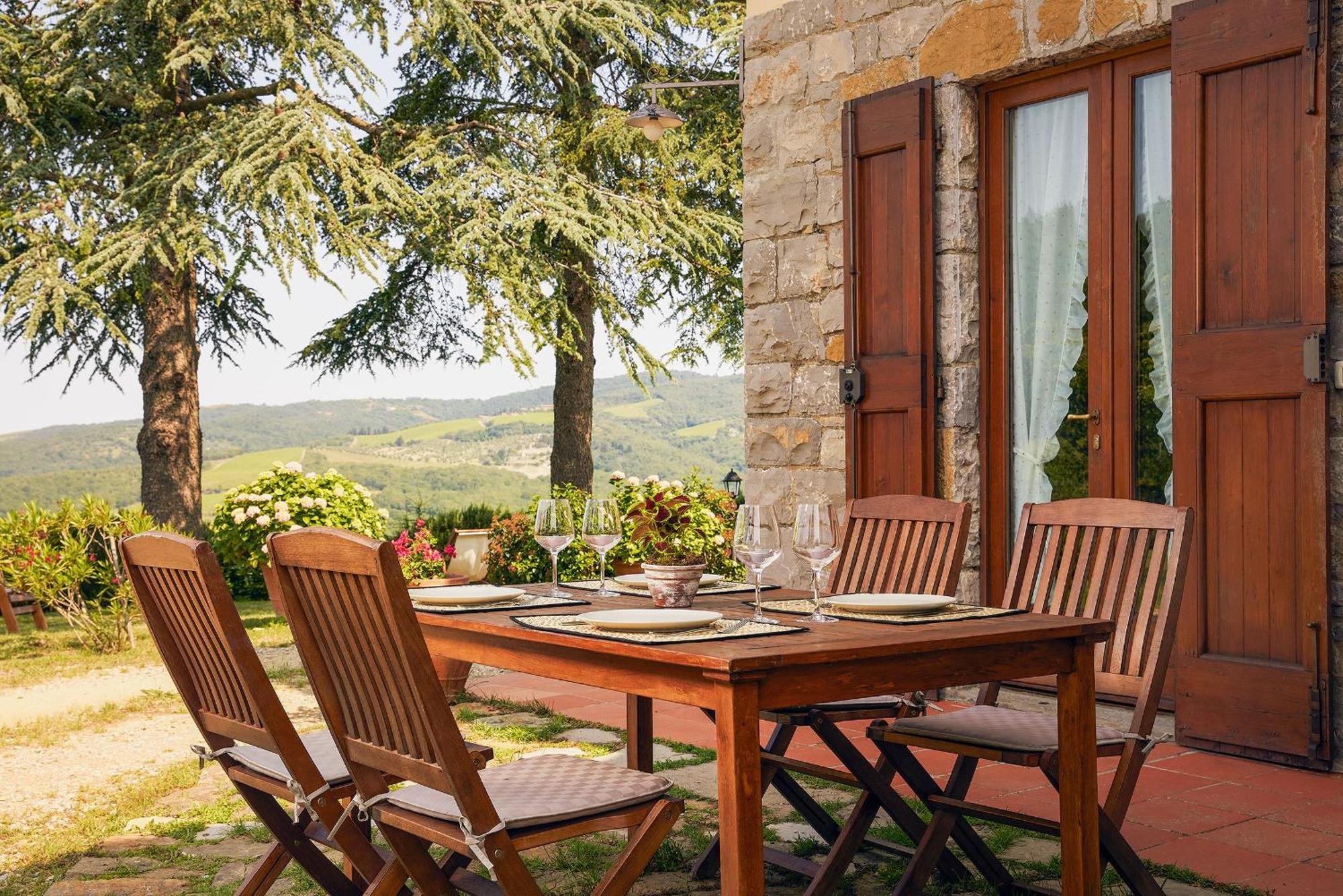 Tenuta Il Poggetto ราดดา อิน เคียนติ ภายนอก รูปภาพ