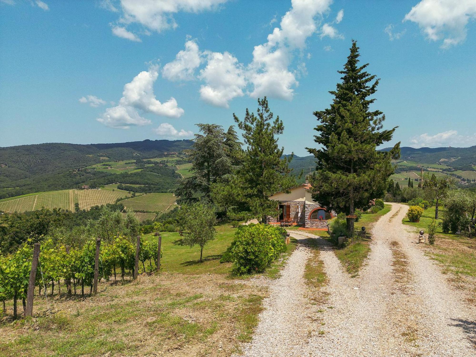 Tenuta Il Poggetto ราดดา อิน เคียนติ ภายนอก รูปภาพ