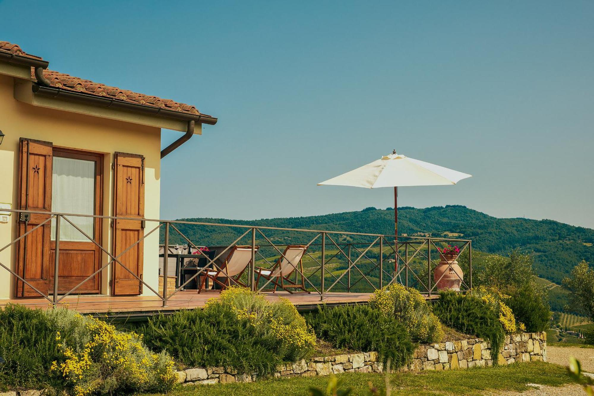 Tenuta Il Poggetto ราดดา อิน เคียนติ ภายนอก รูปภาพ