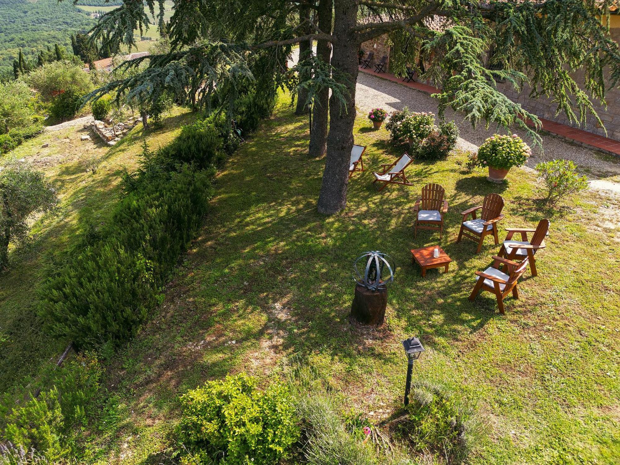 Tenuta Il Poggetto ราดดา อิน เคียนติ ภายนอก รูปภาพ