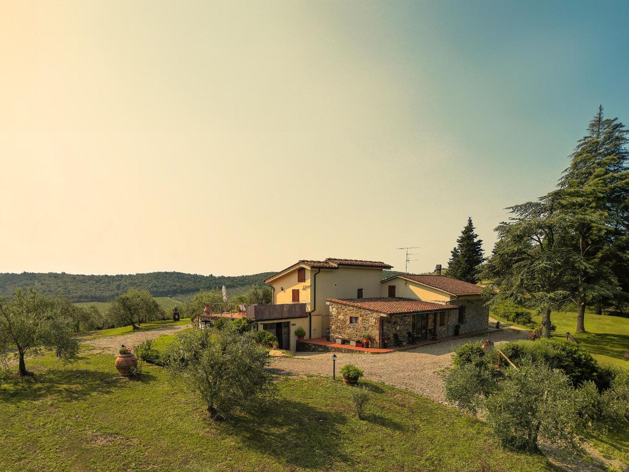Tenuta Il Poggetto ราดดา อิน เคียนติ ภายนอก รูปภาพ