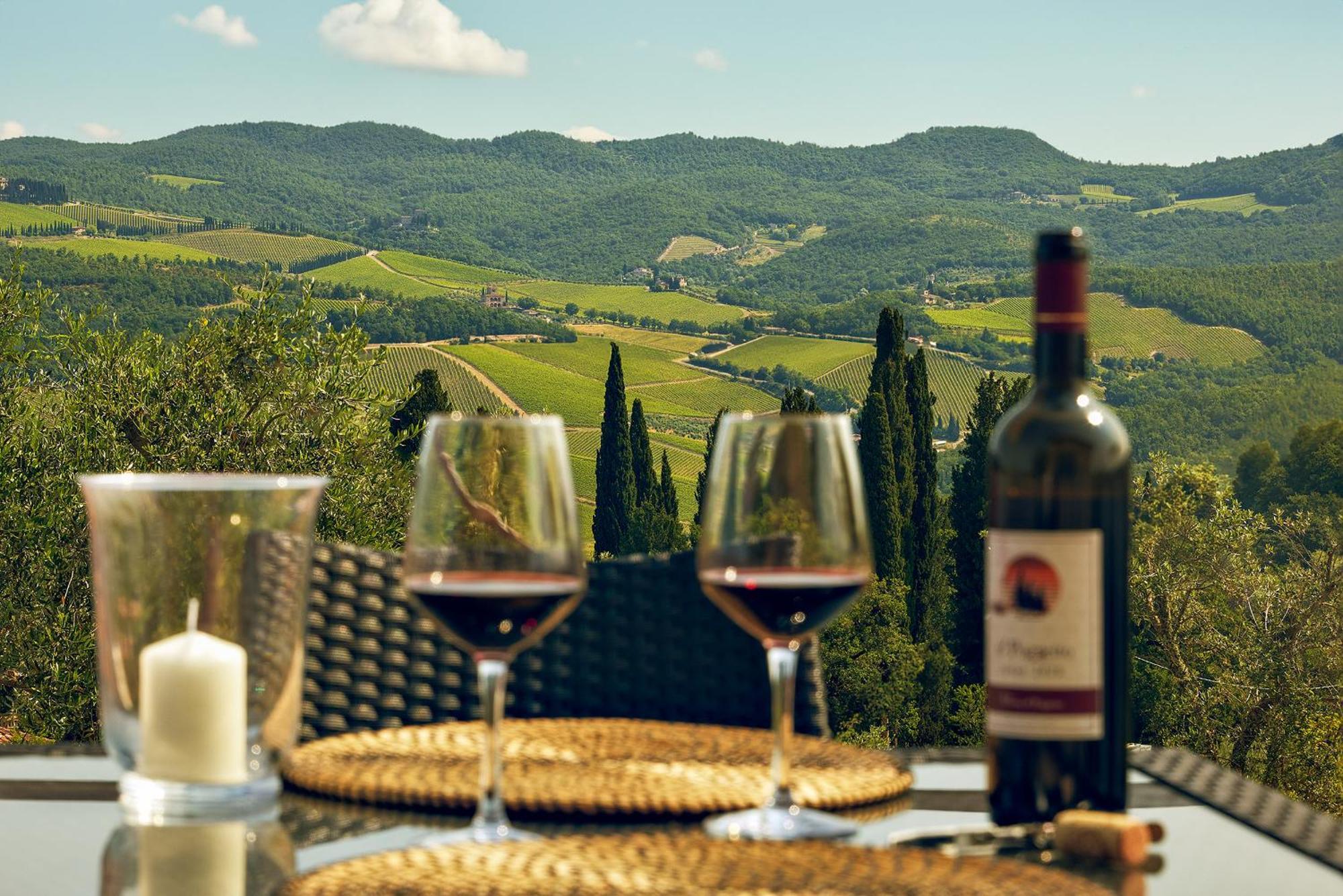 Tenuta Il Poggetto ราดดา อิน เคียนติ ภายนอก รูปภาพ