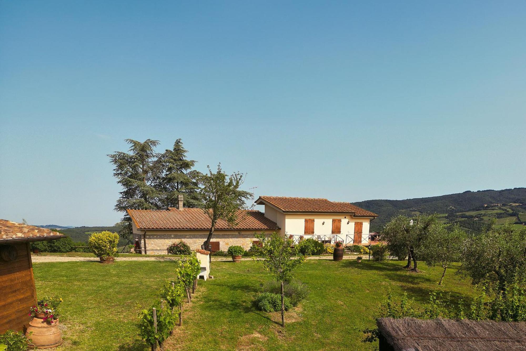 Tenuta Il Poggetto ราดดา อิน เคียนติ ภายนอก รูปภาพ