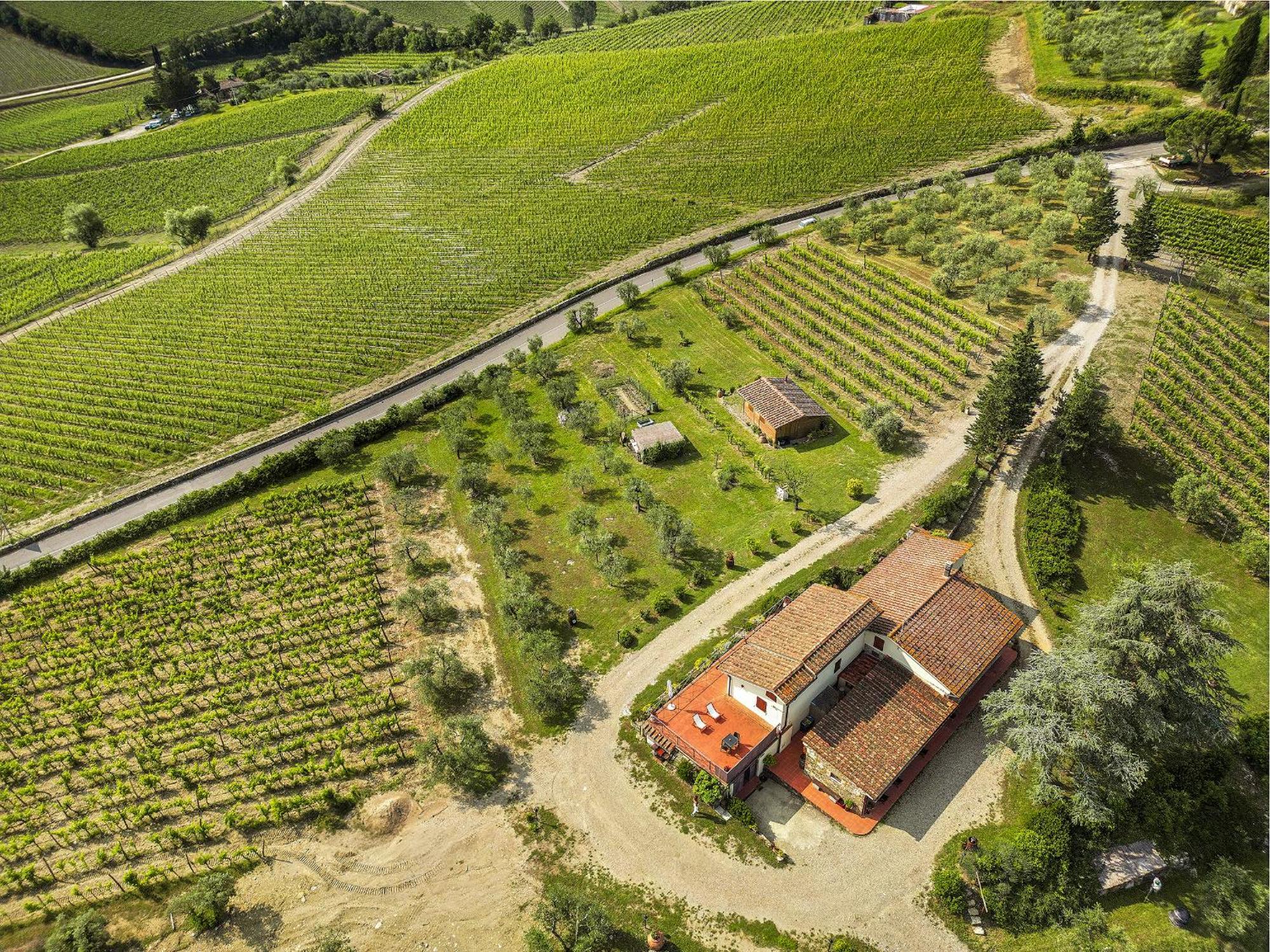 Tenuta Il Poggetto ราดดา อิน เคียนติ ภายนอก รูปภาพ